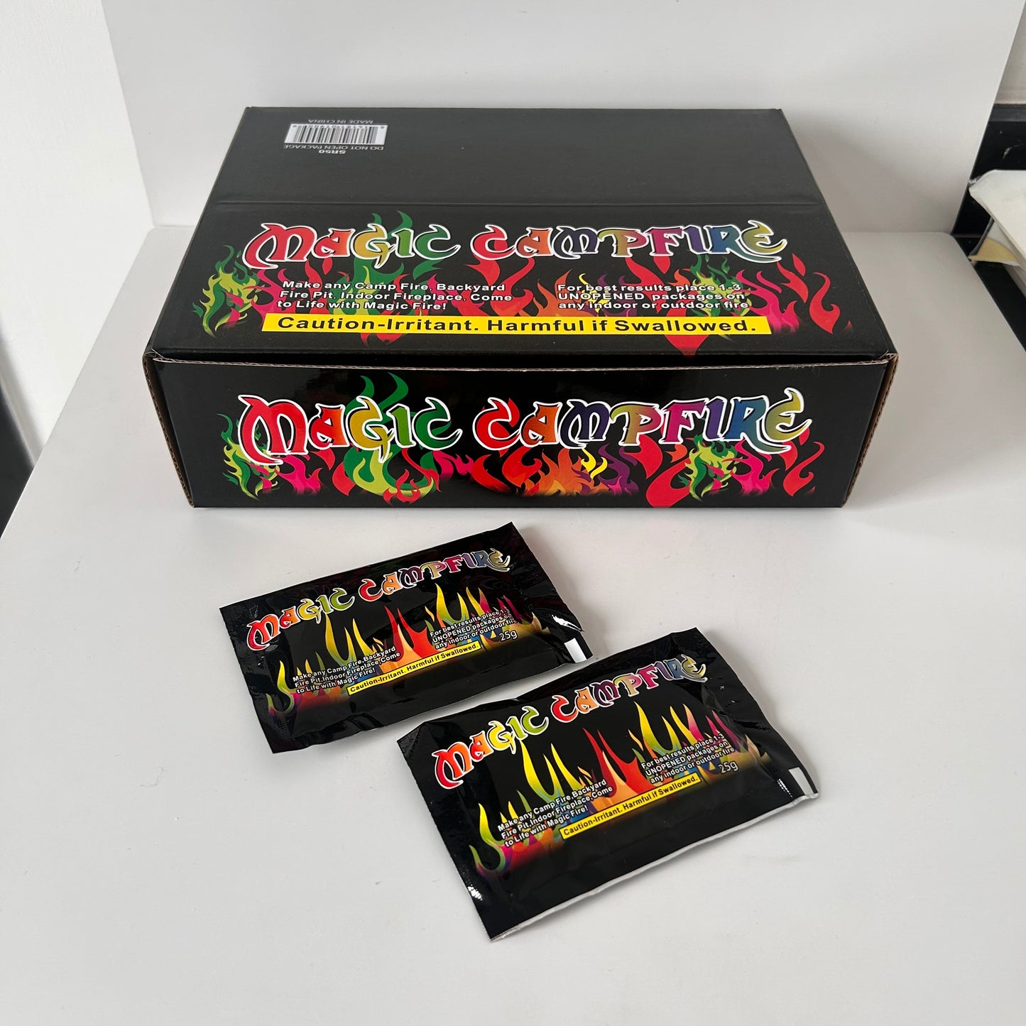 Magical Colour Changing Fire (Pack of 4)