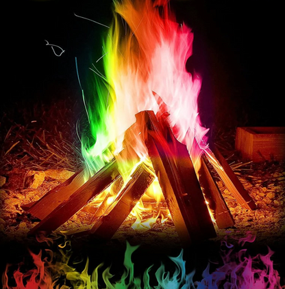 Magical Colour Changing Fire (Pack of 4)